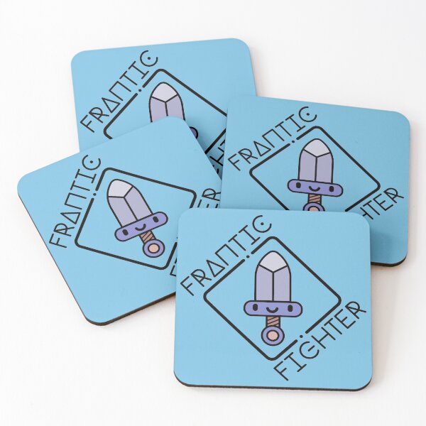 Item preview, Frantic Fighter Cute Chibi Sword Logo designed and sold by WeirdDemonGames.