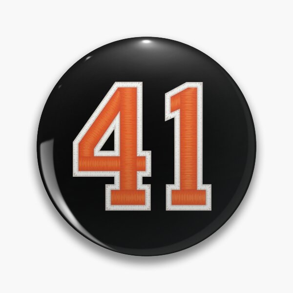 Item preview, Sports Number 41 Jersey forty-one Orange designed and sold by elhefe.
