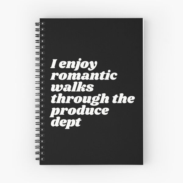 Item preview, I Enjoy Romantic Walks Through The Produce Dept designed and sold by wholesomegothic.