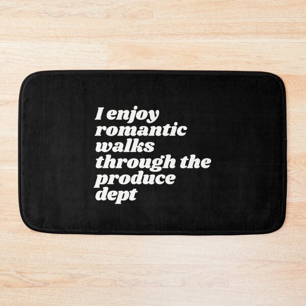 Item preview, I Enjoy Romantic Walks Through The Produce Dept designed and sold by wholesomegothic.