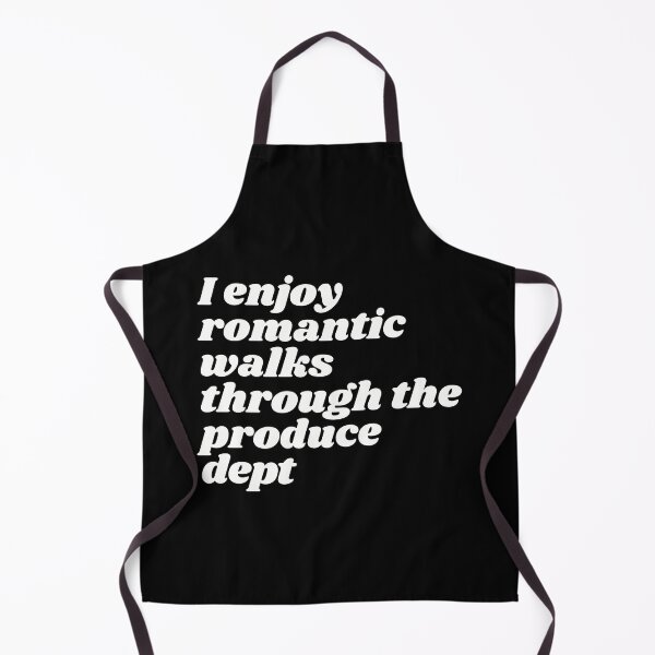 Item preview, I Enjoy Romantic Walks Through The Produce Dept designed and sold by wholesomegothic.