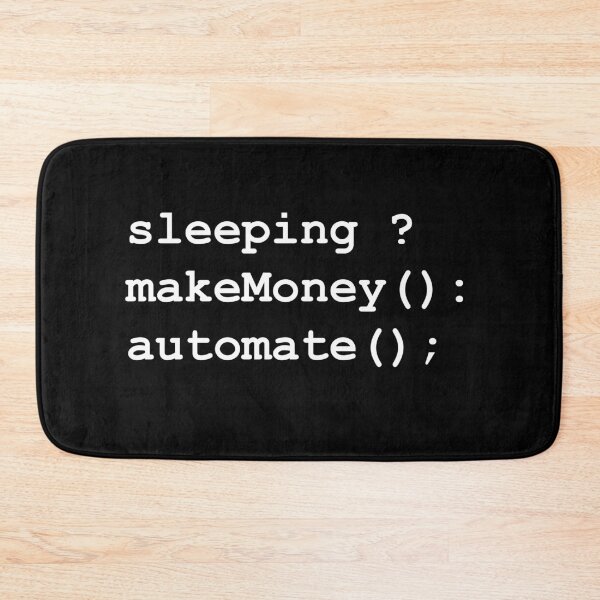 Item preview, Funny Computer Programmer Entrepreneur Automation Design designed and sold by funTTimes.
