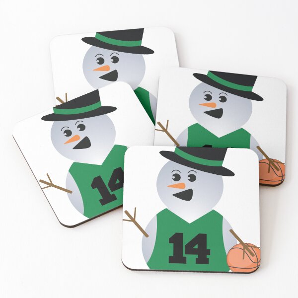 Aperçu de l'œuvre basketteur bonhomme de neige créée et vendue par Gwenvell.