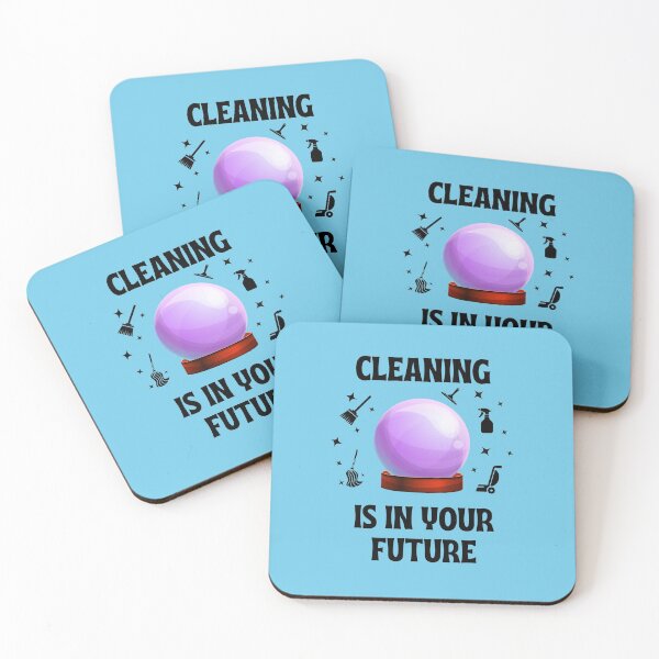 Item preview, Cleaning Is In Your Future Housekeeping Humor designed and sold by SavvyCleaner.