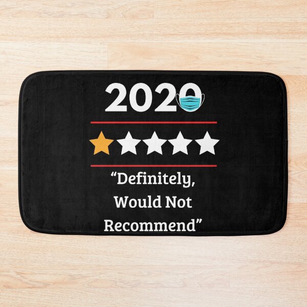 Item preview, 2020 Definitely Would Not Recommend One Star Rating Funny designed and sold by Rpgpbp.