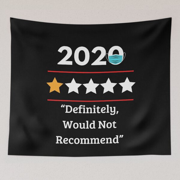 Item preview, 2020 Definitely Would Not Recommend One Star Rating Funny designed and sold by Rpgpbp.