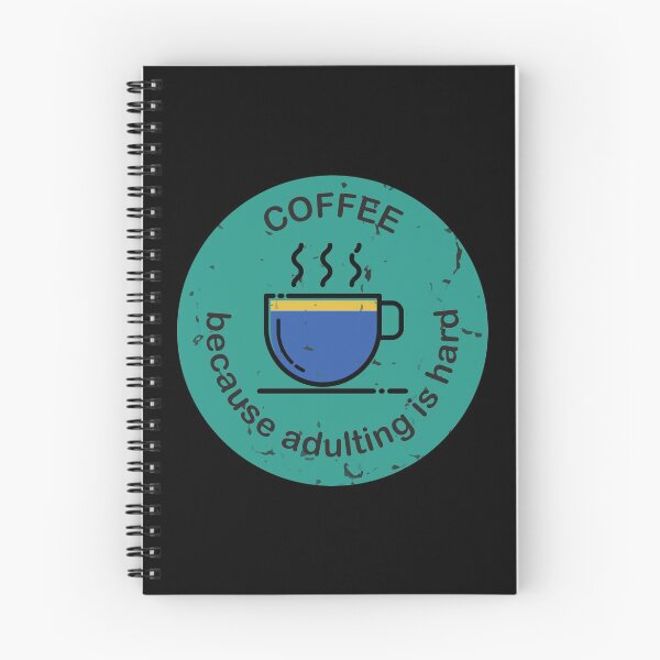 Item preview, Coffee because adulting is hard vintage designed and sold by candhdesigns.