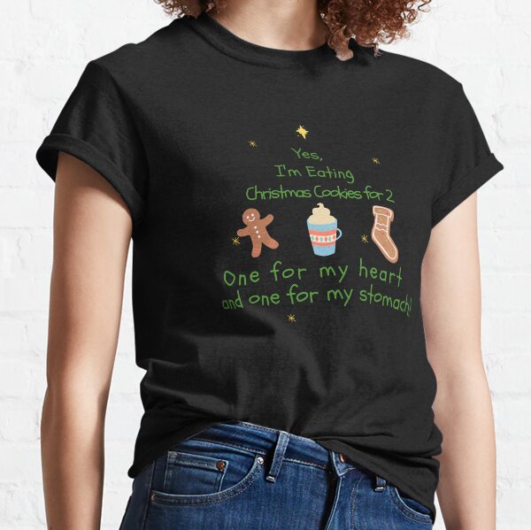 Eating Christmas Cookies for Two Classic T-Shirt