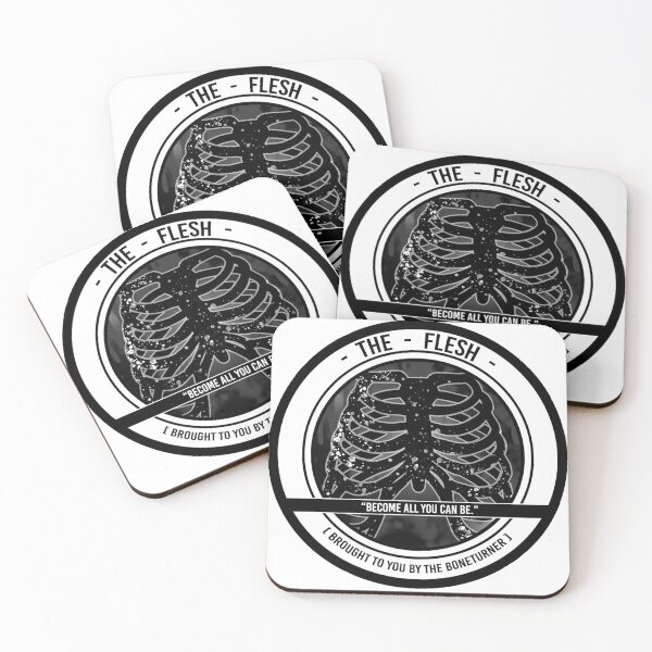 Item preview, The Flesh - Badge designed and sold by Quinn Marie.
