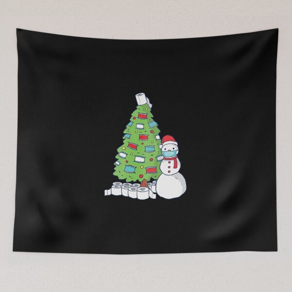 Item preview, Christmas Holiday 2020 Snowman in Mask Funny designed and sold by SamArtistbyAUS.