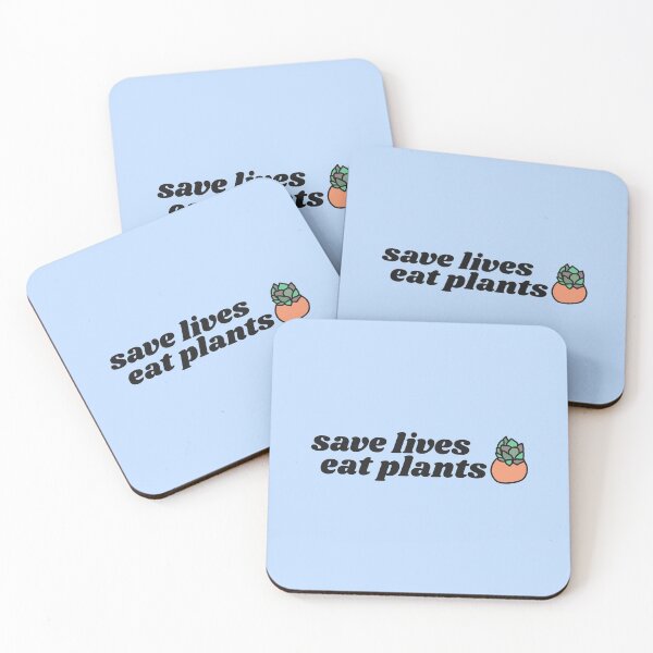 Item preview, Save Lives Eat Plants designed and sold by wholesomegothic.