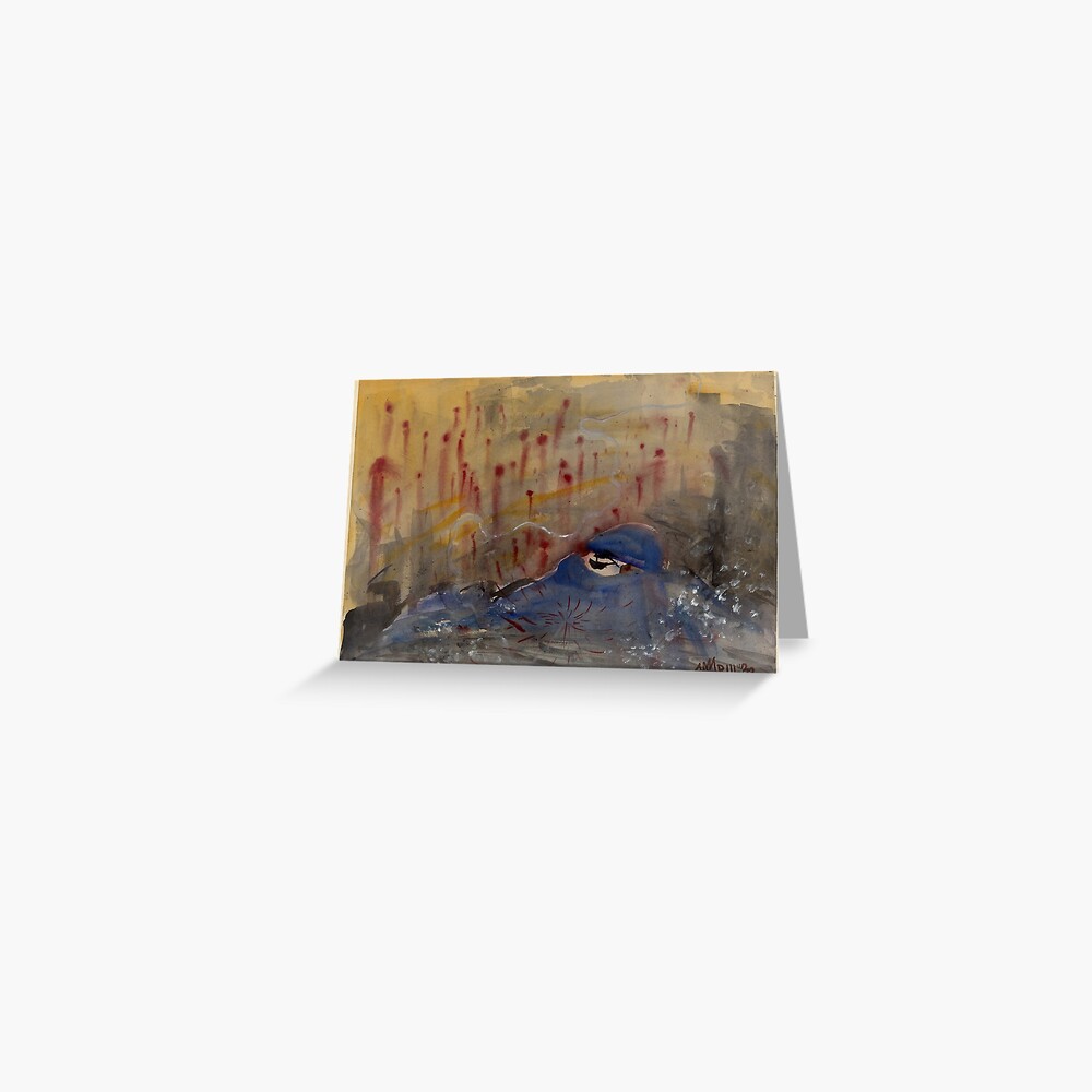 Item preview, Greeting Card designed and sold by resonanteye.