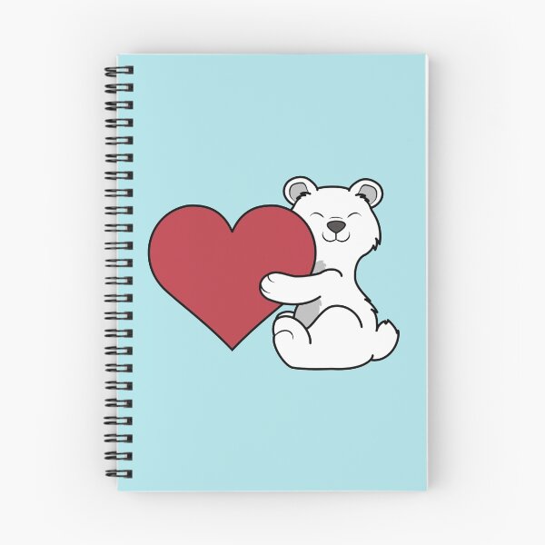 Item preview, Valentine's Day Polar Bear with Red Heart designed and sold by Grifynne.