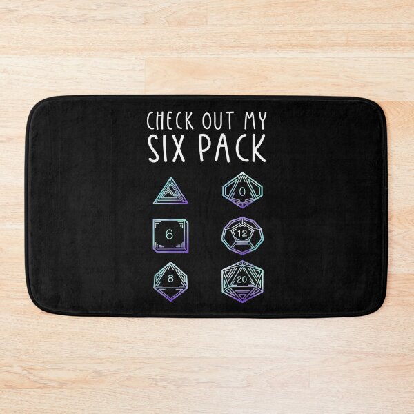 Item preview, Check Out My Six Pack D20 RPG designed and sold by MelendezFoster.