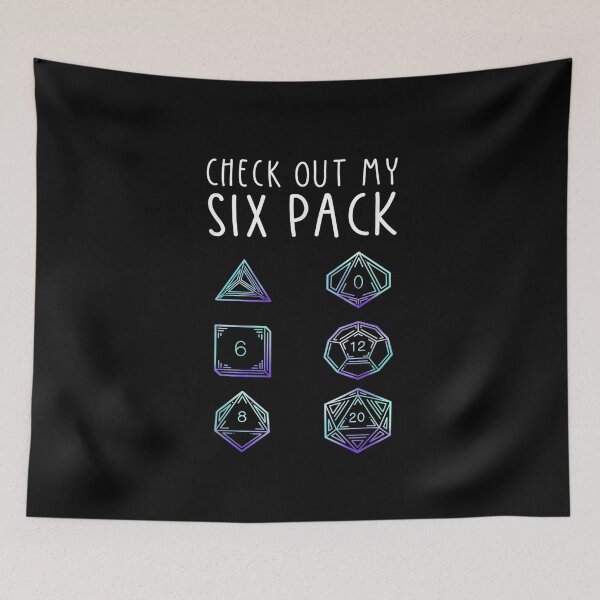 Item preview, Check Out My Six Pack D20 RPG designed and sold by MelendezFoster.