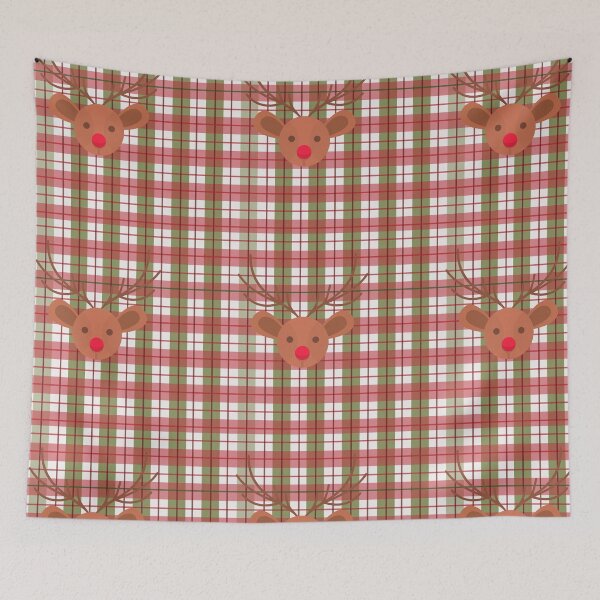 Item preview, Tea Towel Print Christmas Reindeer designed and sold by EverythingCore.