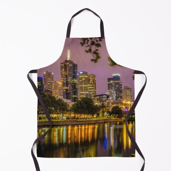 Item preview, Evening view of Melbourne from Yarra Bank designed and sold by iansmissenphoto.