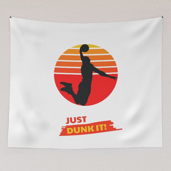 Item preview, Just Dunk It! Retro Basketball designed and sold by R&BApparel.