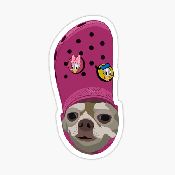 Croc Dog Sticker for Sale by thingsbymer