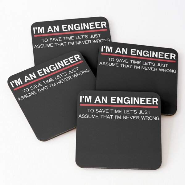 Item preview, I'm An Engineer I'm never wrong - Funny designed and sold by My-Best-Life.
