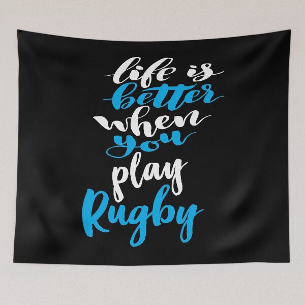 Item preview, Life Is Better When You Play Rugby designed and sold by ProjectX23.