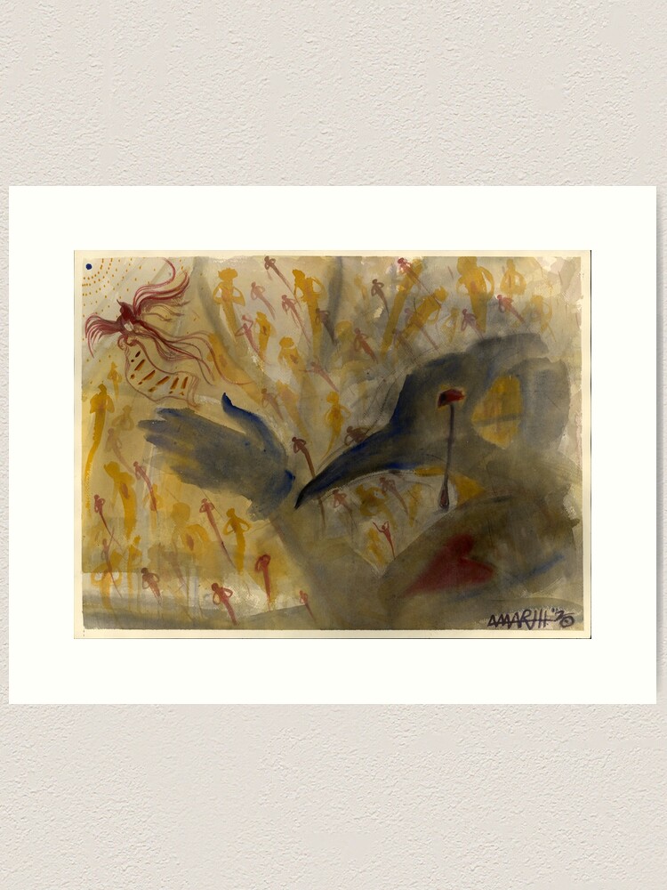 Alternate view of Six: Wuhan Art Print