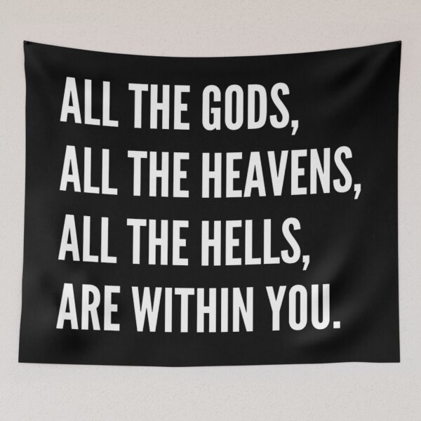 Item preview, All the gods, all the heavens. designed and sold by TeeNoir.