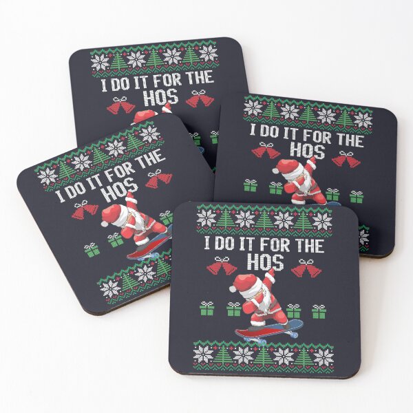 Item preview, i do it for the hos skating santa dabbing santa claus ugly christmas sweater designed and sold by GoodyLeo.