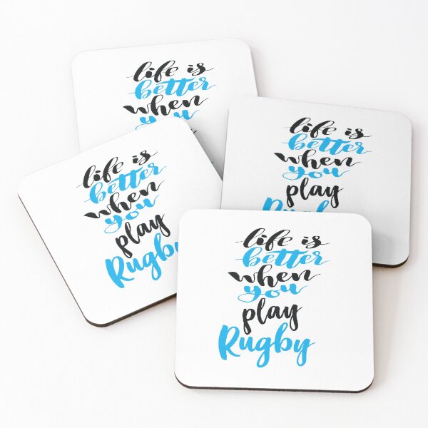 Item preview, Life Is Better When You Play Rugby designed and sold by ProjectX23.