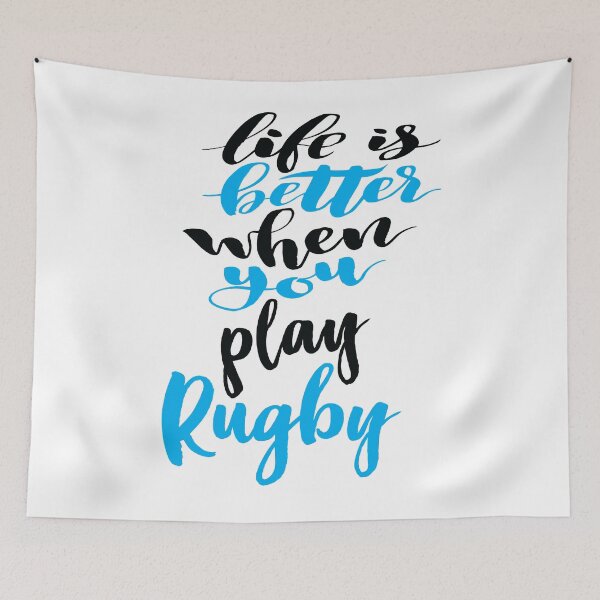 Item preview, Life Is Better When You Play Rugby designed and sold by ProjectX23.