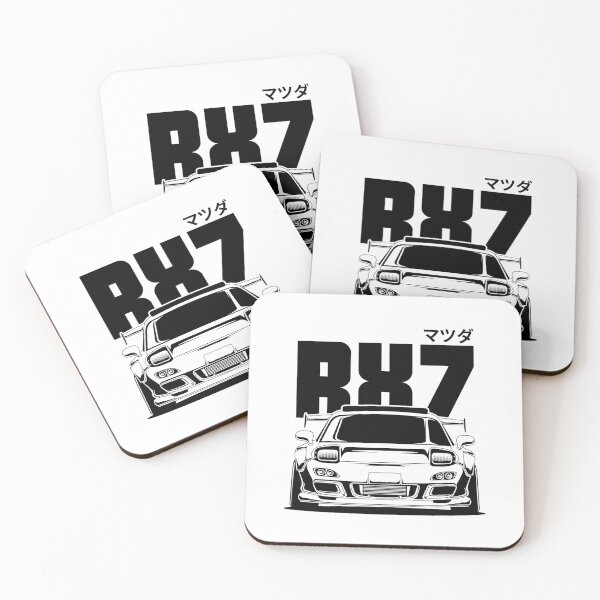 Item preview, Mazda RX7 Black Print designed and sold by duniafantasi.