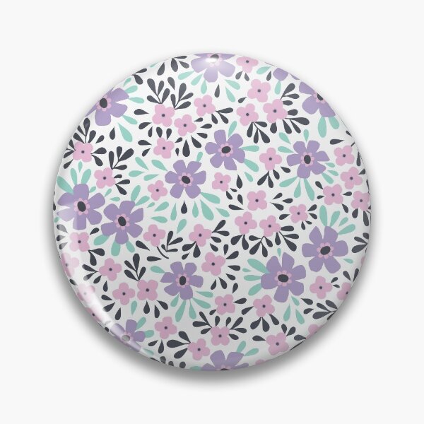 Item preview, Girly Pastel Floral Pattern | Pink, Purple, Teal, Botanical, Flower, Pretty, Cute designed and sold by KearonAlexandra.