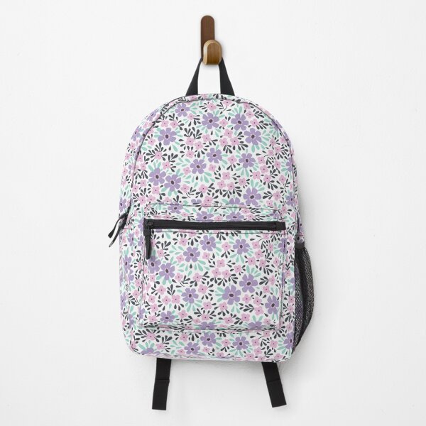 Item preview, Girly Pastel Floral Pattern | Pink, Purple, Teal, Botanical, Flower, Pretty, Cute designed and sold by KearonAlexandra.