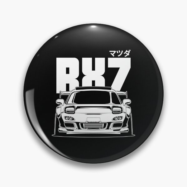 Item preview, Mazda RX7 White Print designed and sold by duniafantasi.