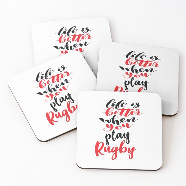 Item preview, Life Is Better When You Play Rugby designed and sold by ProjectX23.