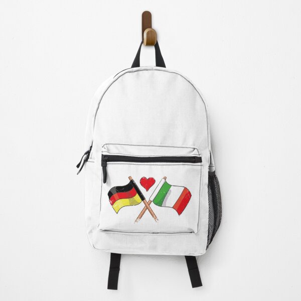 Item preview, I Love Germany Italy Flag Banner Heart italian designed and sold by teeseeds.