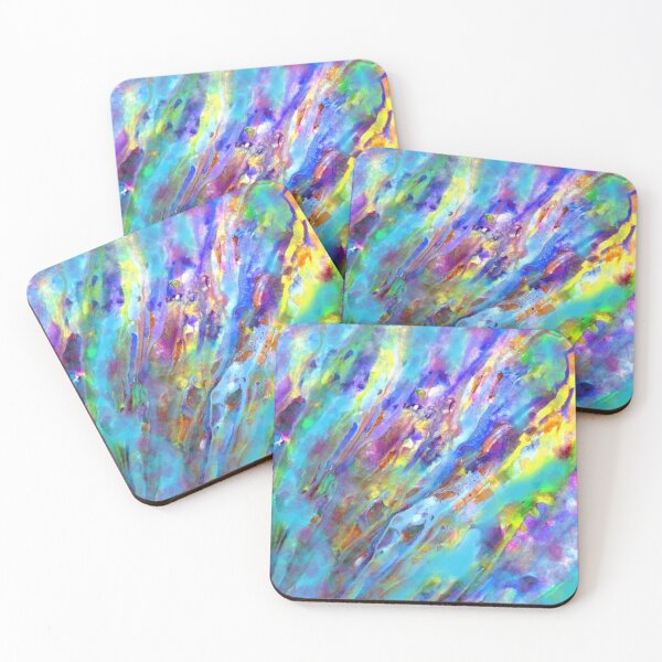 Item preview, "Color My World Now" abstract, original artwork designed and sold by Artworkbybev.