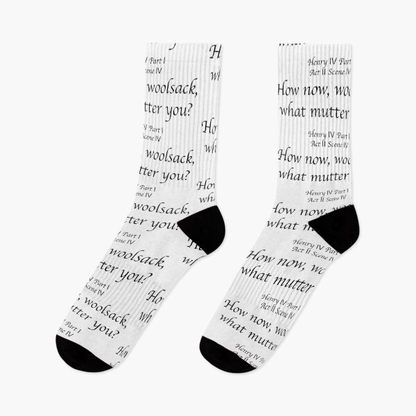 Item preview, How now, woolsack, what mutter you? - Shakespearean Insults designed and sold by TextQuips.