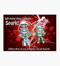 Valentine for Robots Photographic Print