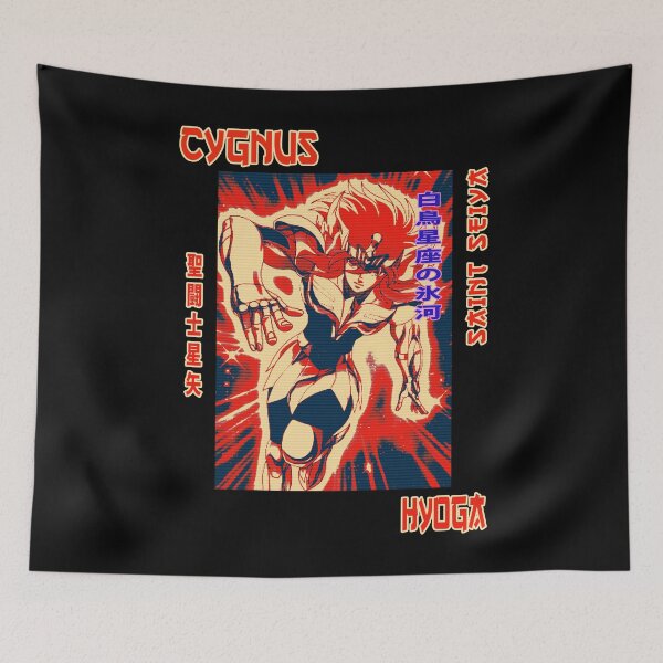 Item preview, cygnus hyoga saint seiya anime andromeda art for fans designed and sold by RyanJoseph7.