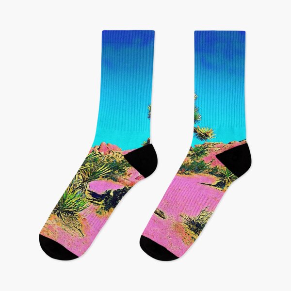 Item preview, Psychedelic Gradient Joshua Tree National Park designed and sold by hilda74.