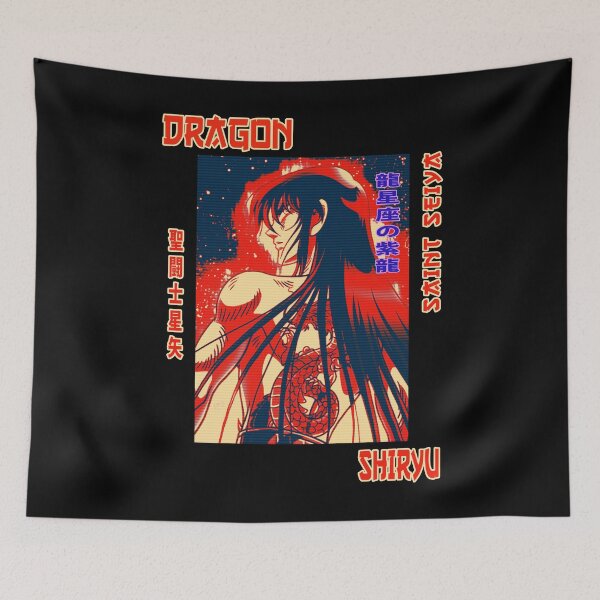 Item preview, dragon shiryu saint seiya anime andromeda art for fans designed and sold by RyanJoseph7.