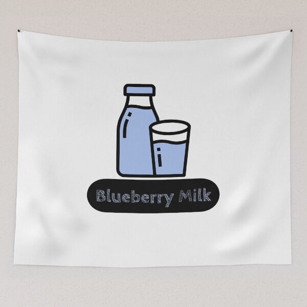 Item preview, Blueberry Milk Merch designed and sold by AllRyeTea.