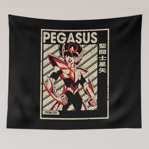 Item preview, retro pegasus saint seiya anime andromeda art for fans designed and sold by RyanJoseph7.