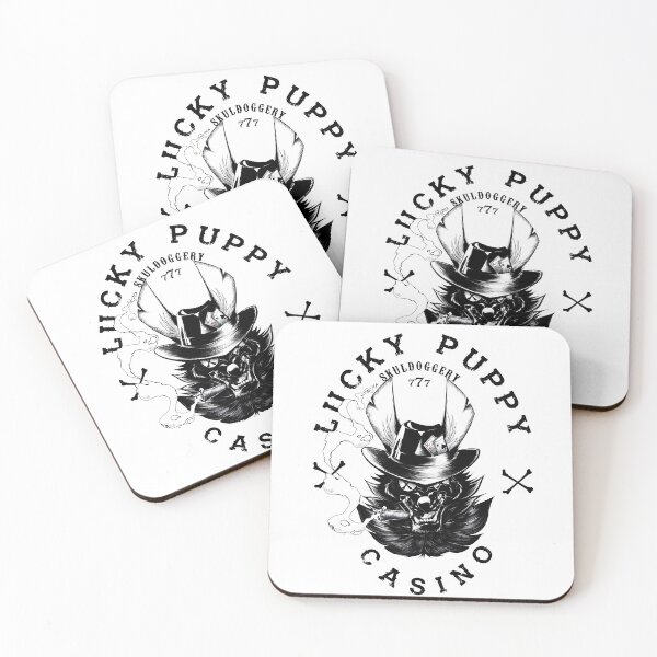 Item preview, LUCKY PUPPY CASINO designed and sold by SKULDOGGERY.