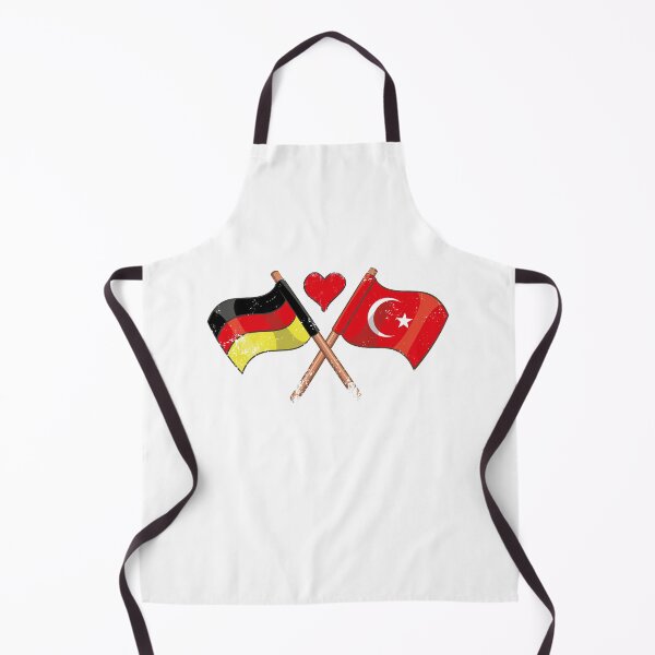 Item preview, I Love Germany Turkey Flag Heart Friendship Gift designed and sold by teeseeds.