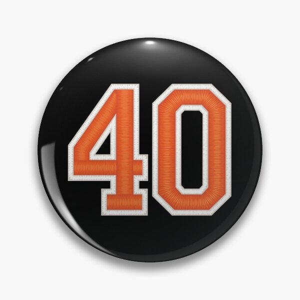 Item preview, Sports Number 40 Jersey forty Orange designed and sold by elhefe.