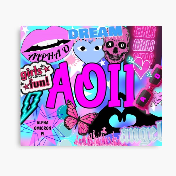 Alpha omicron pi discount tapestry