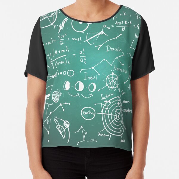 Astronomy Nerd Chiffon Top