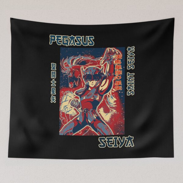 Item preview, Black art pegasus saint seiya anime andromeda for fans designed and sold by RyanJoseph7.